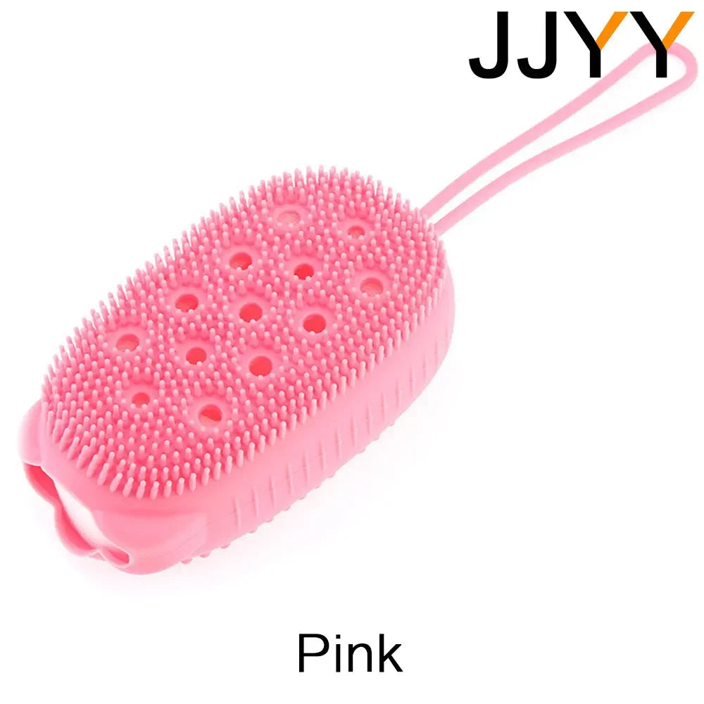 JJYY Silicone Body Scrubber & Exfoliating Shower Brush