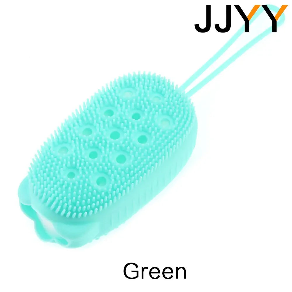 JJYY Silicone Body Scrubber & Exfoliating Shower Brush