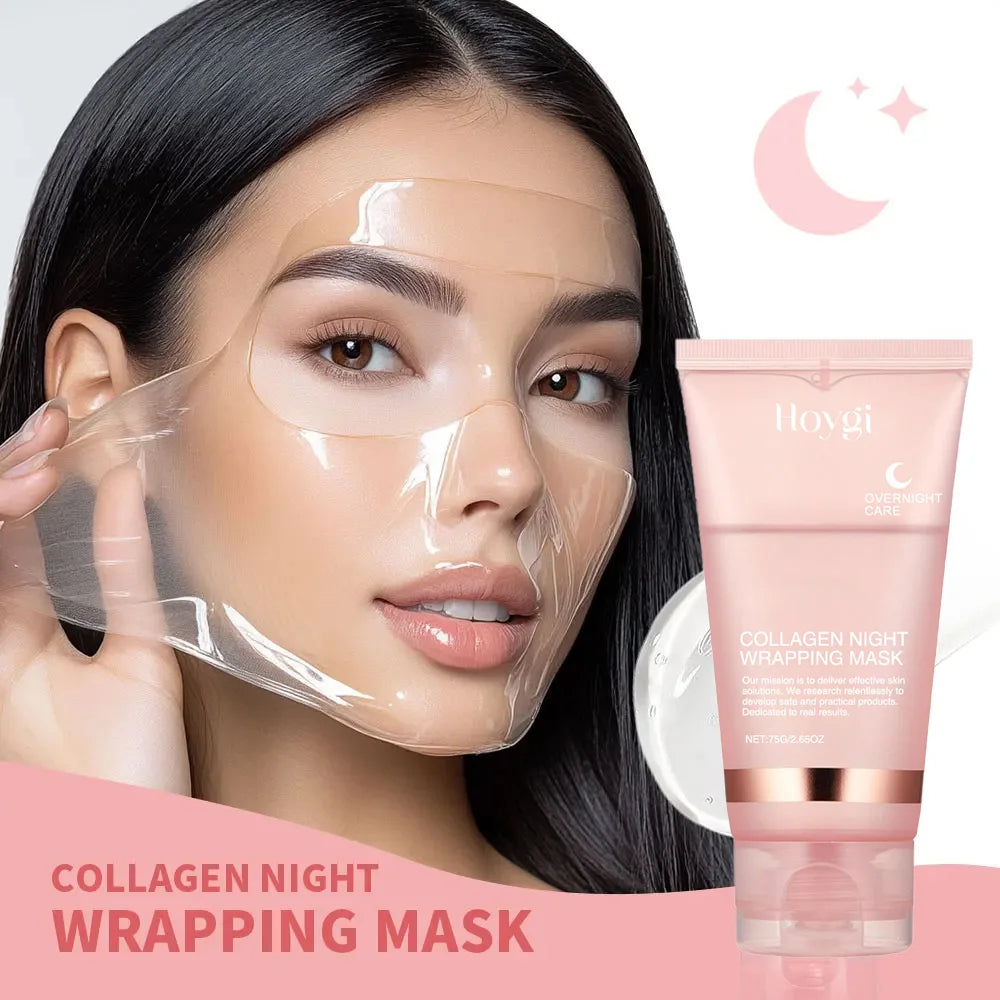 Collagen Overnight Wrapping Peel-Off Facial Mask Set