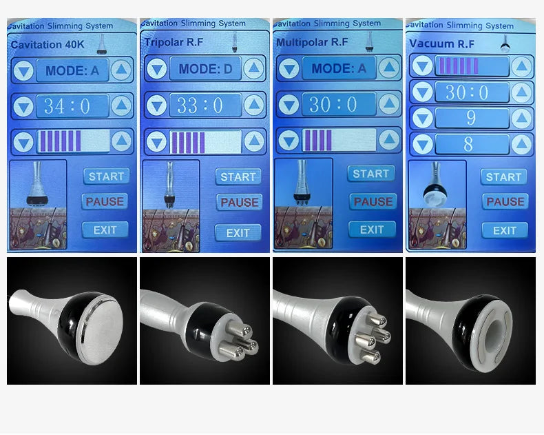 4-in-1 40K Ultrasonic Cavitation Body Tool