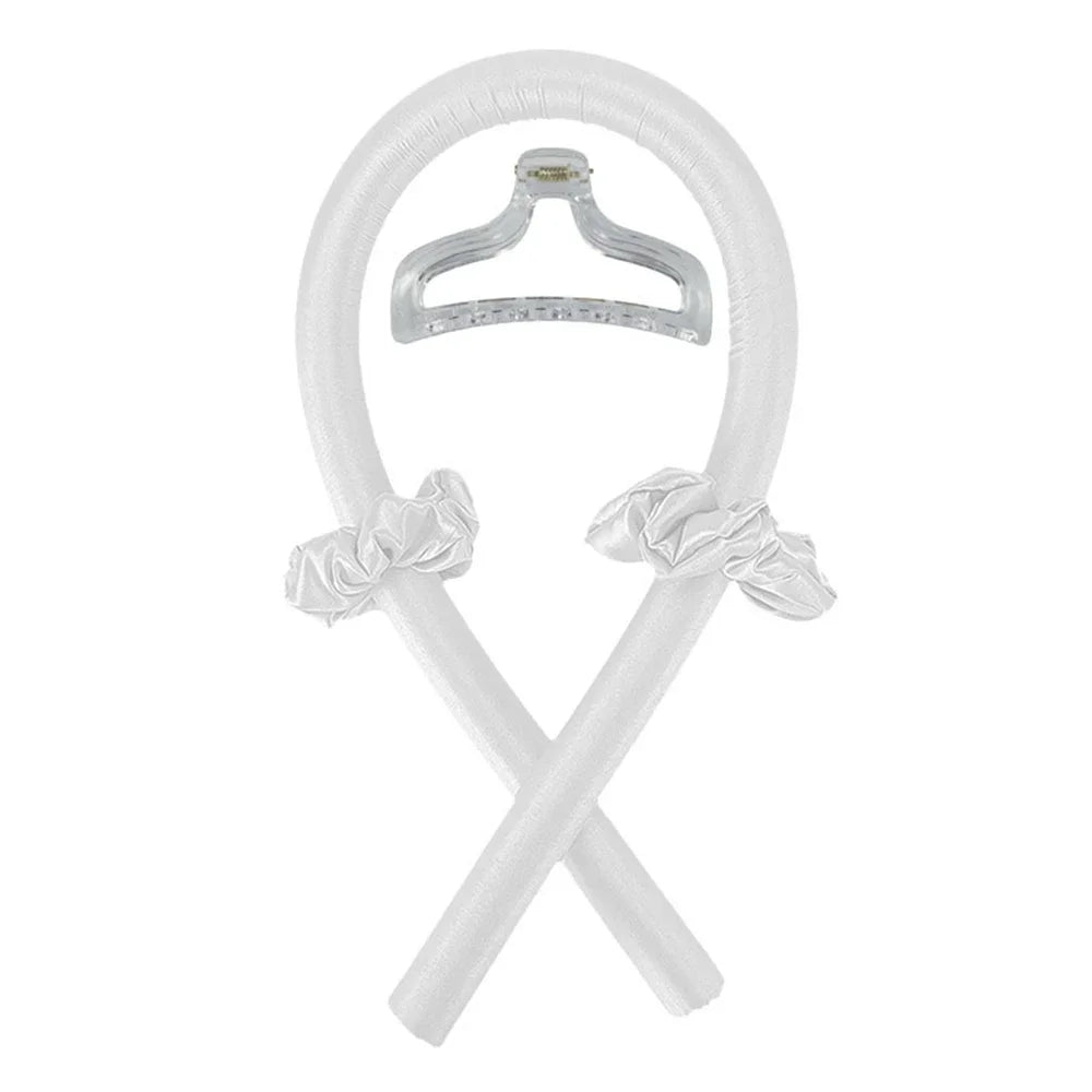 Heatless Silk Curling Rod Headband – Soft, No Heat Hair Rollers