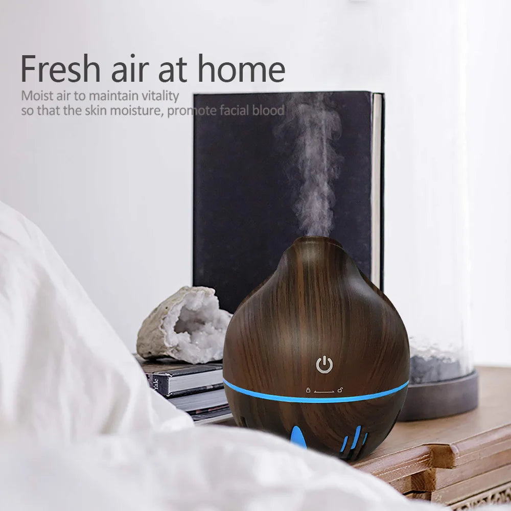 130ml USB Aromatherapy Humidifier with LED