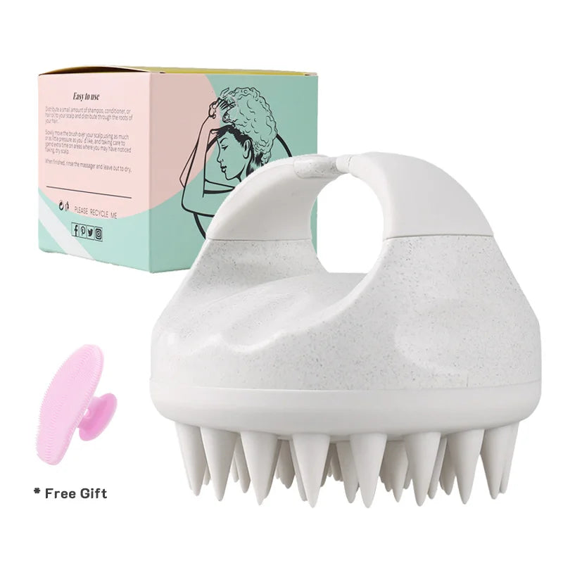 Biodegradable Scalp Massager Brush
